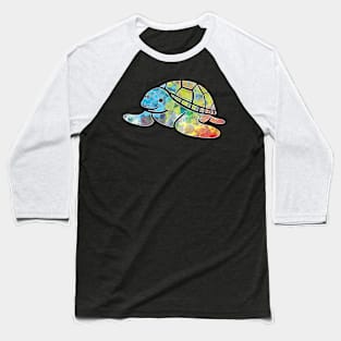 Cool turtle sea mandala t-shirt Baseball T-Shirt